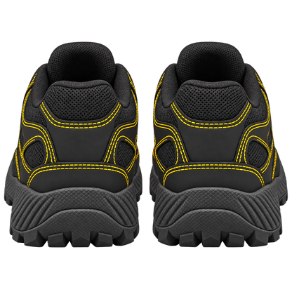 Tennis industrial SHEIN Negro amarillo 5903