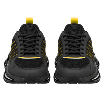Tennis Industrial VALENTINA Negro Amarillo 5103