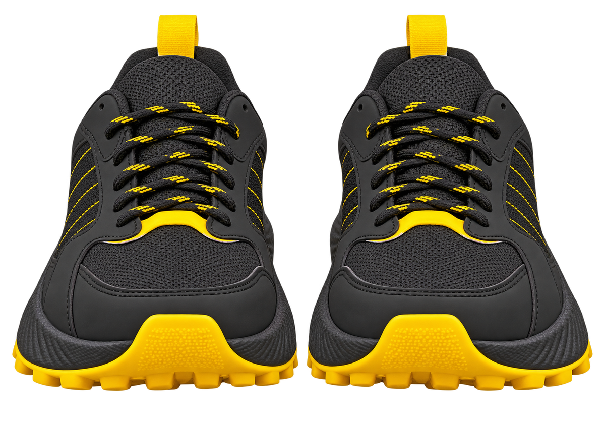Tennis industrial PUMA Negro amarillo 5101