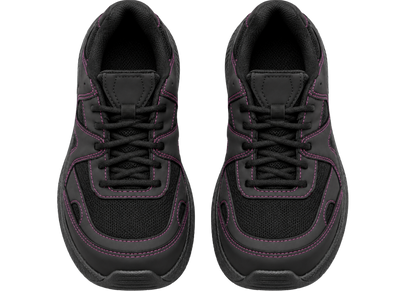 Tenis industriales SHEIN Negro rosa 5903